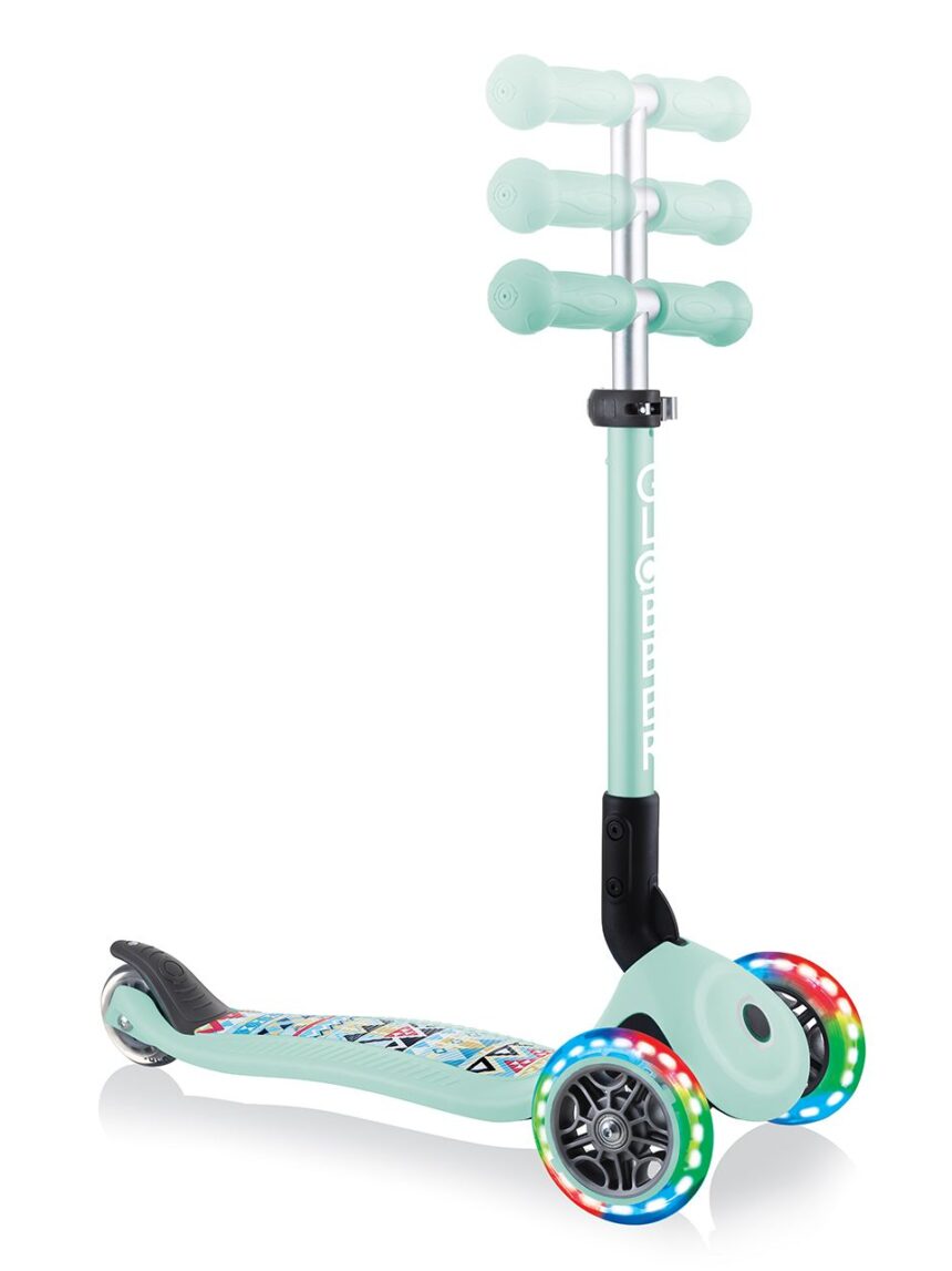 Globber - junior foldable fantasy light - mint - Globber