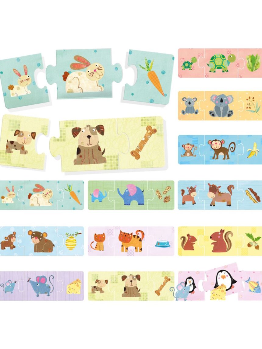 Cuccioli & pappa. un gioco di logica per i più piccoli 2/4 anni - headu - Headu
