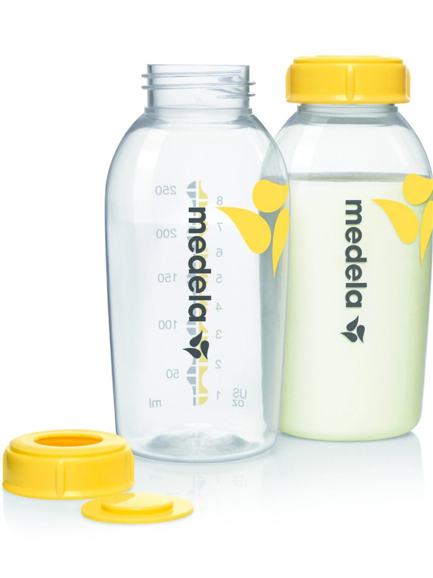 Bottiglie per la conservazione del latte materno (2 da 250 ml) - Medela
