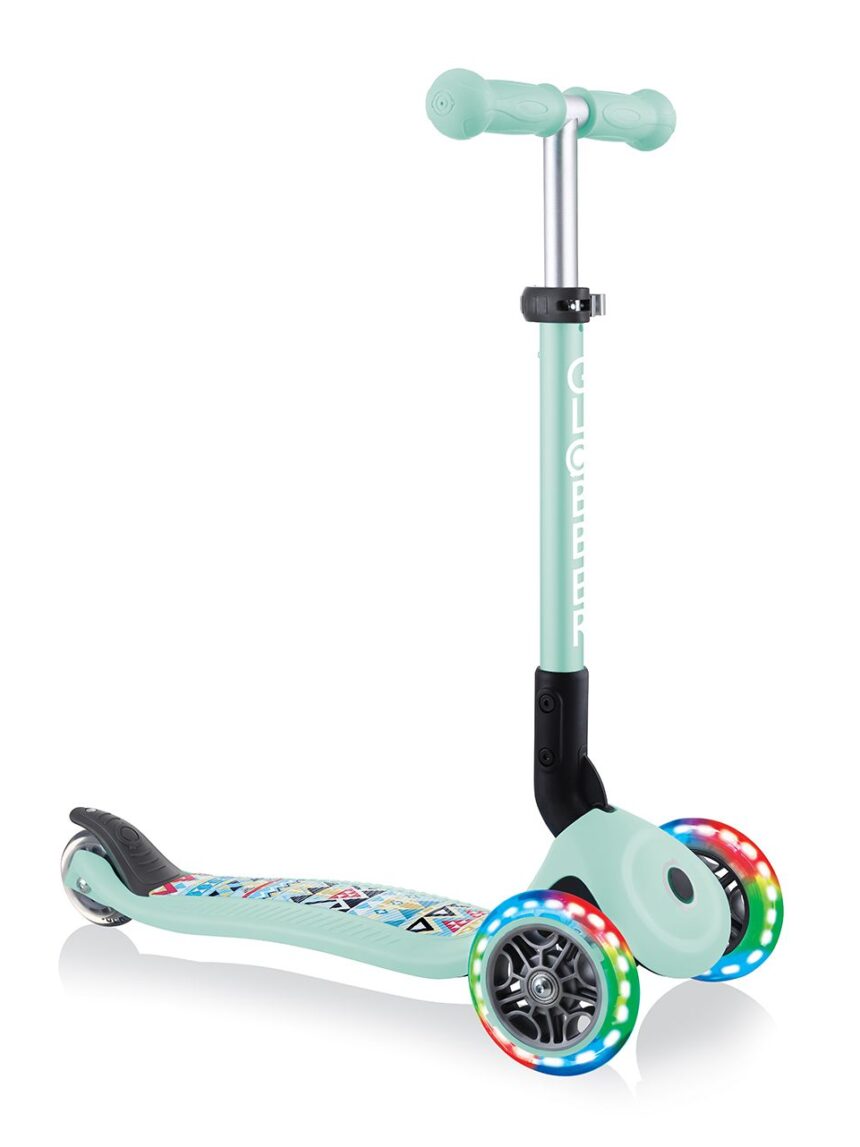 Globber - junior foldable fantasy light - mint - Globber